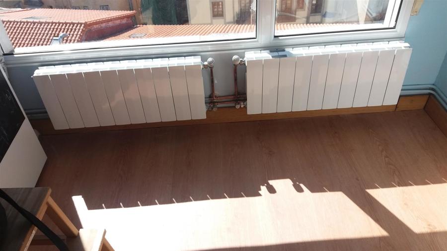 radiadores instalados