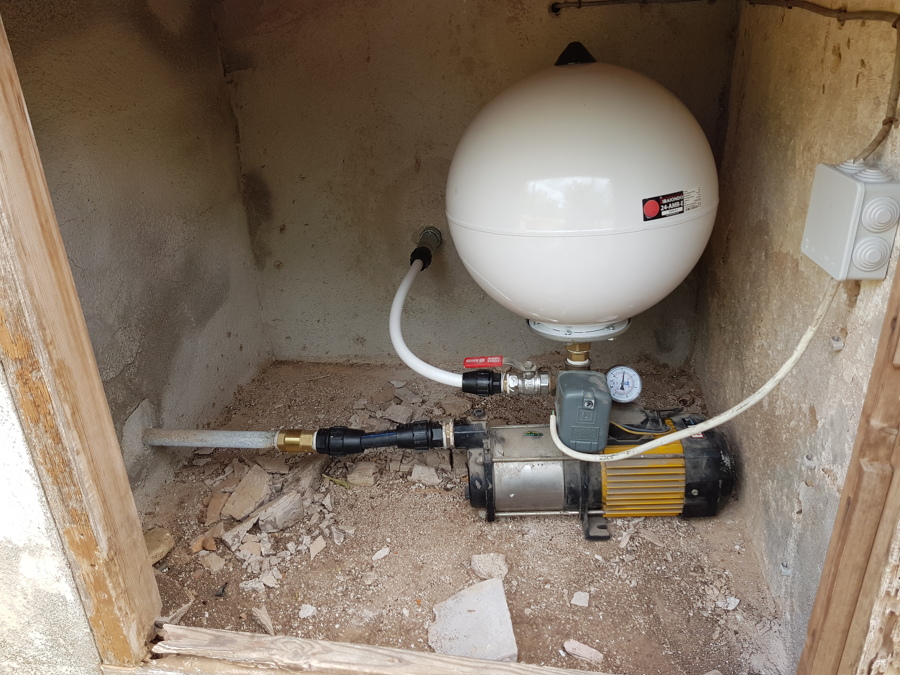 Instalacion grupo de presion