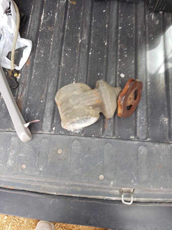 Sustitución de llave de pozo de 3" por una nueva