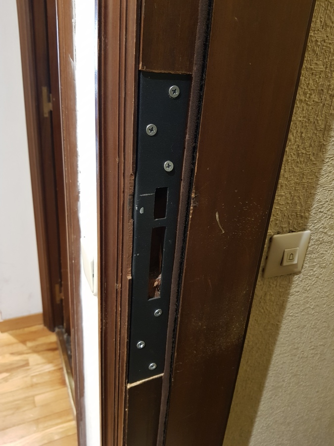 Adaptación y refuerzo cerradero