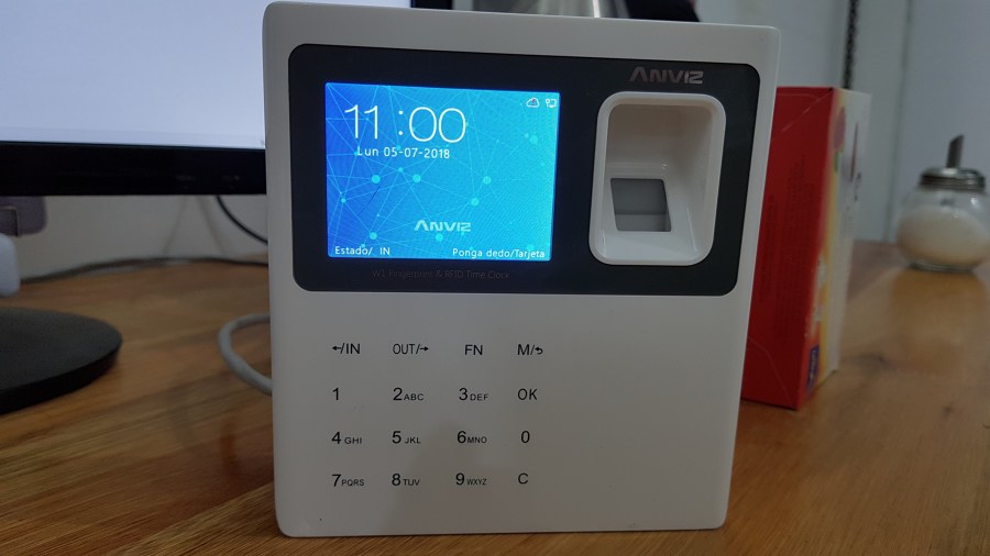 Control de horarios para personal