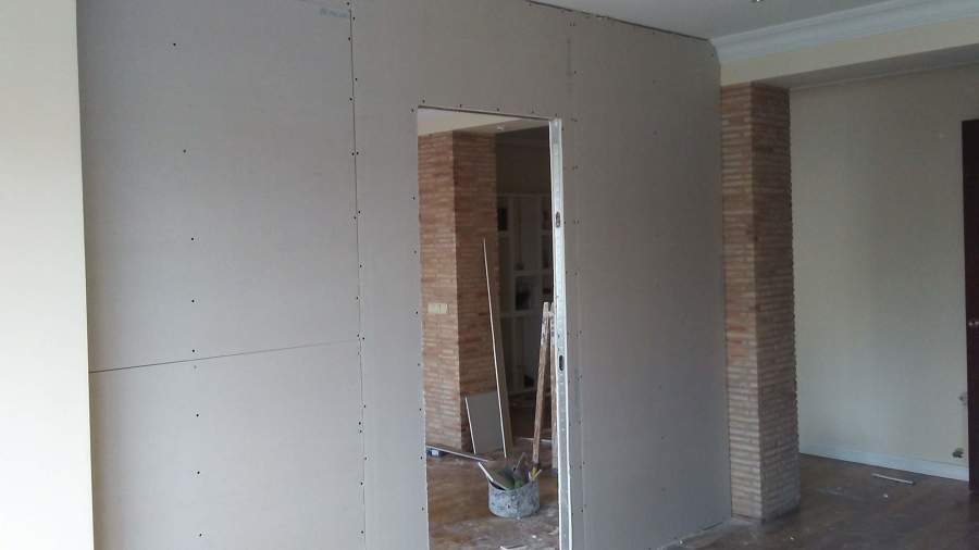 Pequeño tabique de Pladur