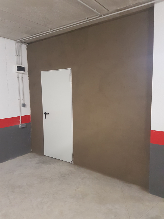 Cerramiento plaza de garaje