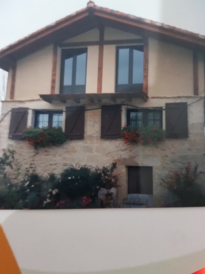 Fachada rustica de monocapa