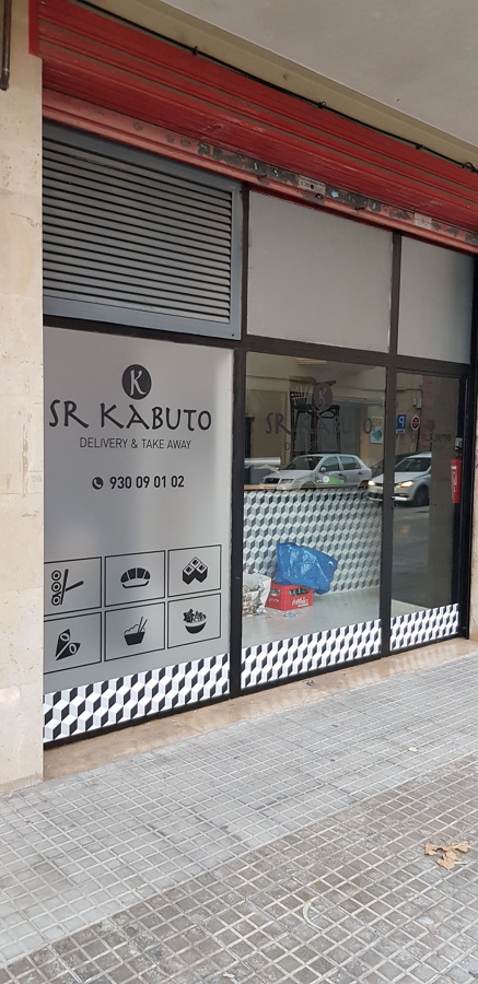 Rotulación en vinilo de corte