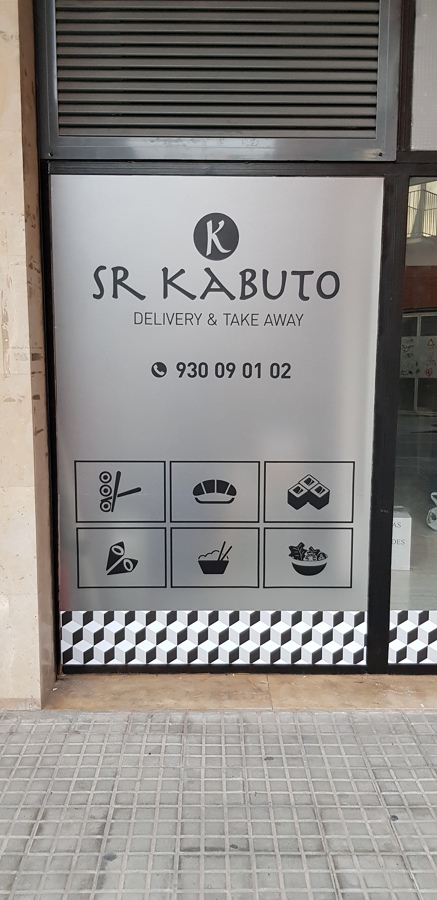 Rotulación en vinilo de corte