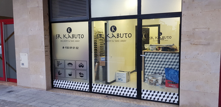 Rotulación en vinilo de corte