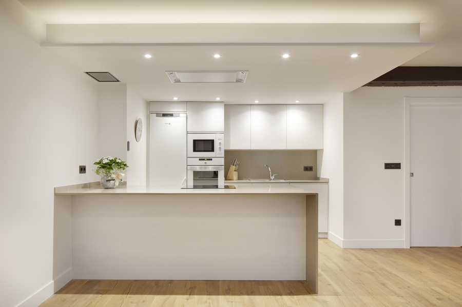 Cocina en Intxaurrondo.