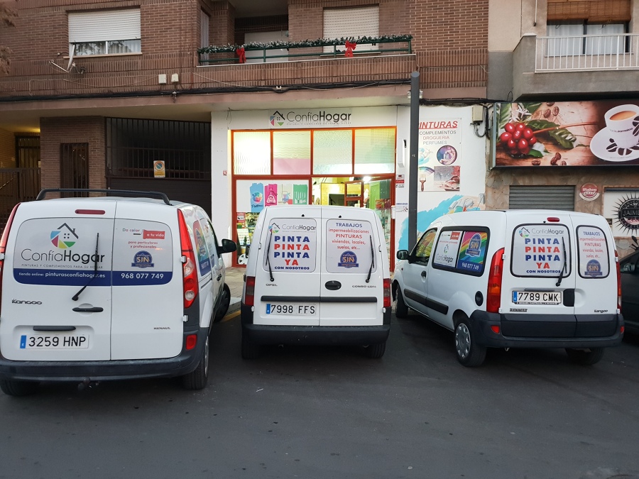tienda de pinturas confiahogar