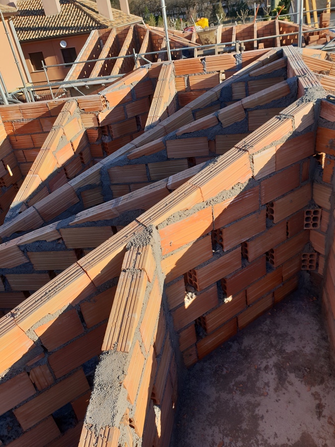 ESTRUCTURA DE TEJADO TABIQUE CONEJERO