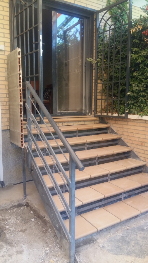 Adacacion escalera proceso