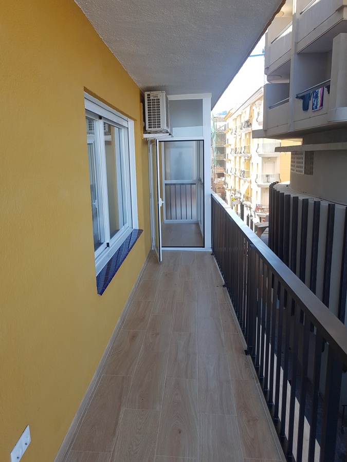 Acristalamiento en terraza