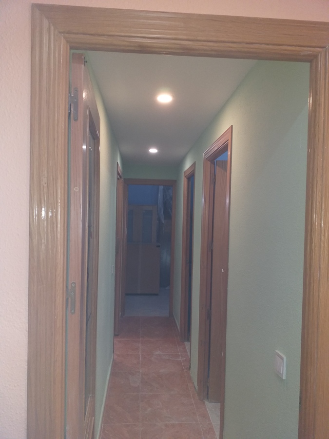 Halógenos en techo de pladur