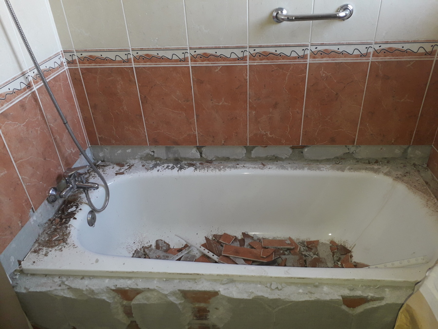 Cambio de bañera por plato de ducha