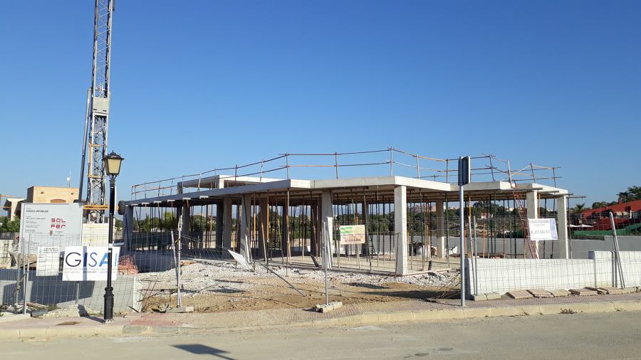 Vivienda en construcción en el chorrico