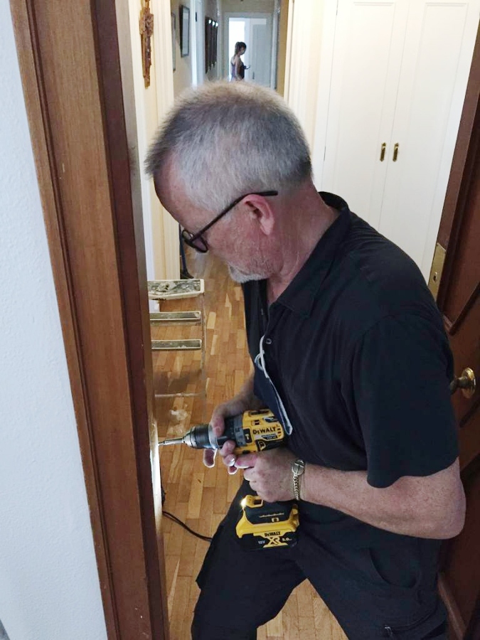 Apertura y cambio de cerradura