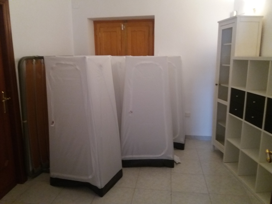 Armarios ropero transportables.