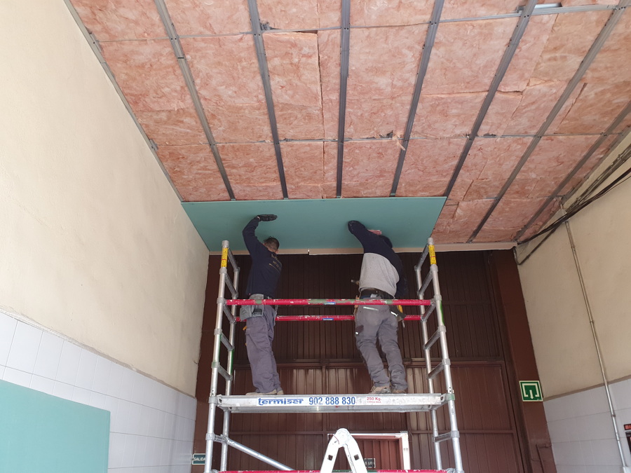 Aiealmiento con Lana de Roca y Pladur