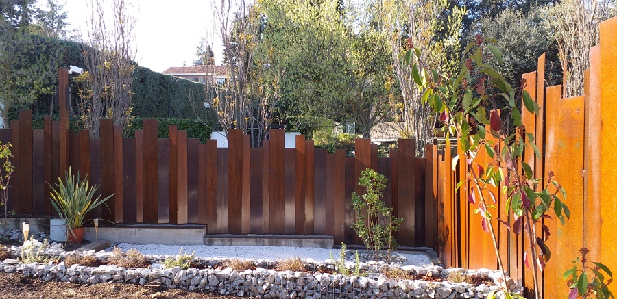 Detalle jardín en La Moraleja
