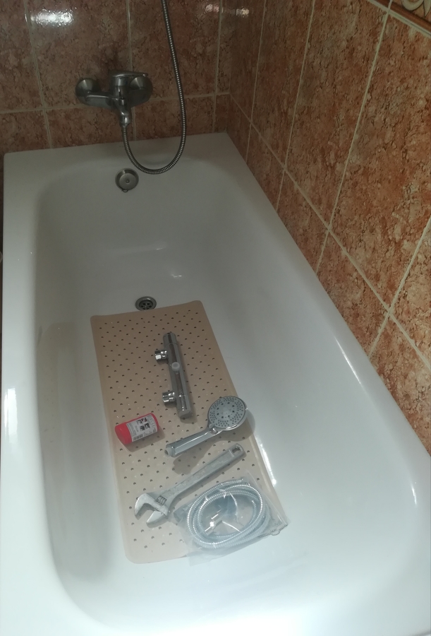 Sustitución de griferias bañera