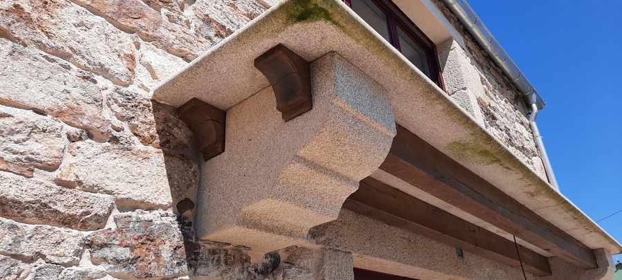 Apertura de huecos en fachada piedra