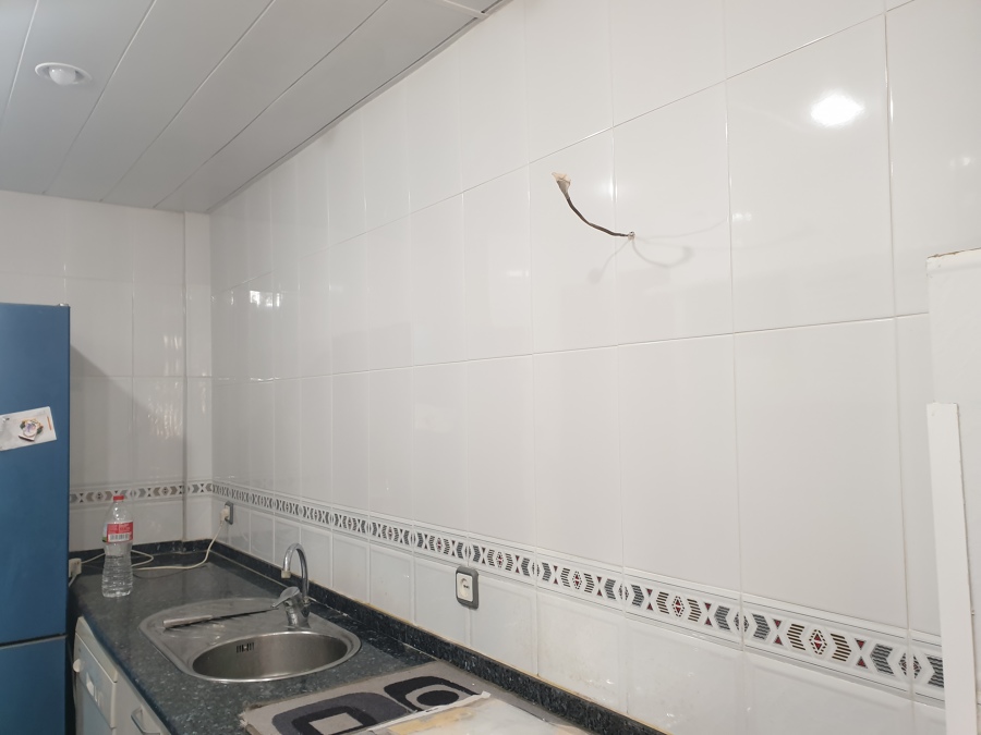 Acabado alicatado de cocina