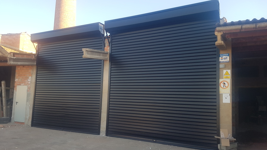 Puerta enrollable industrial