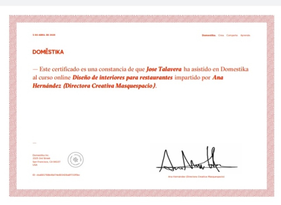 Certificado