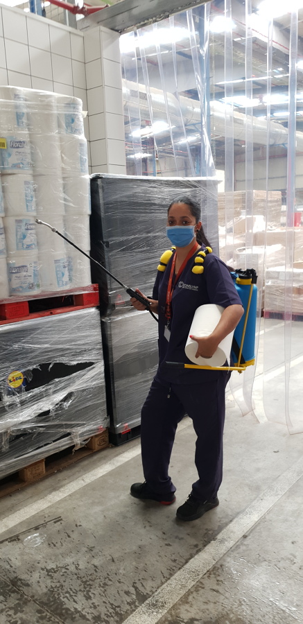 Limpieza y desinfeccion.