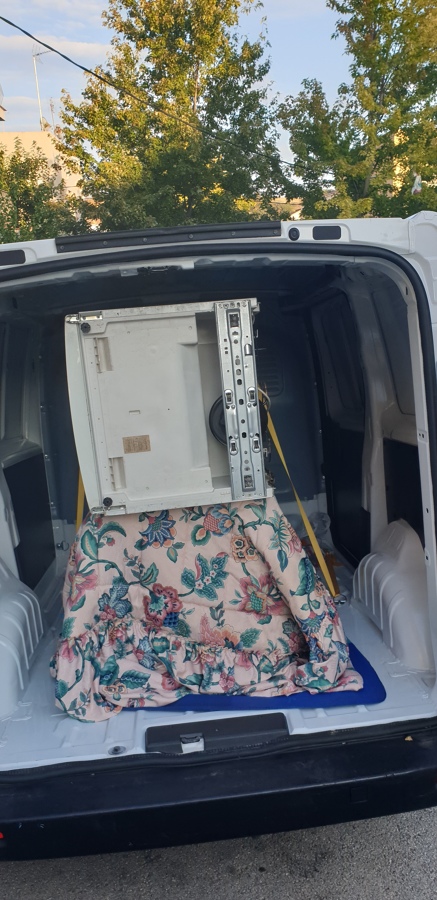 Traslado de 2 congeladores
