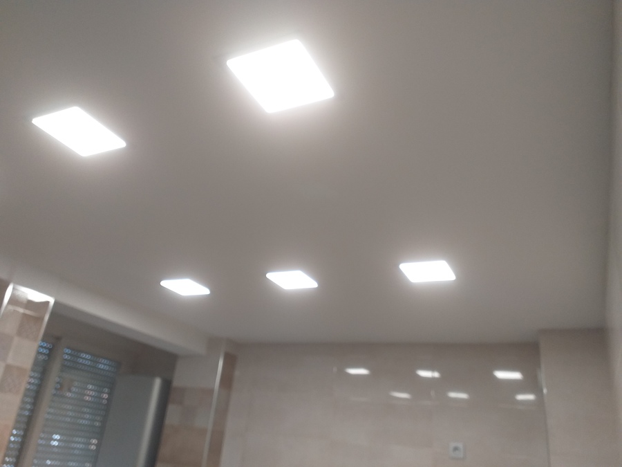Instalacion luminarias led