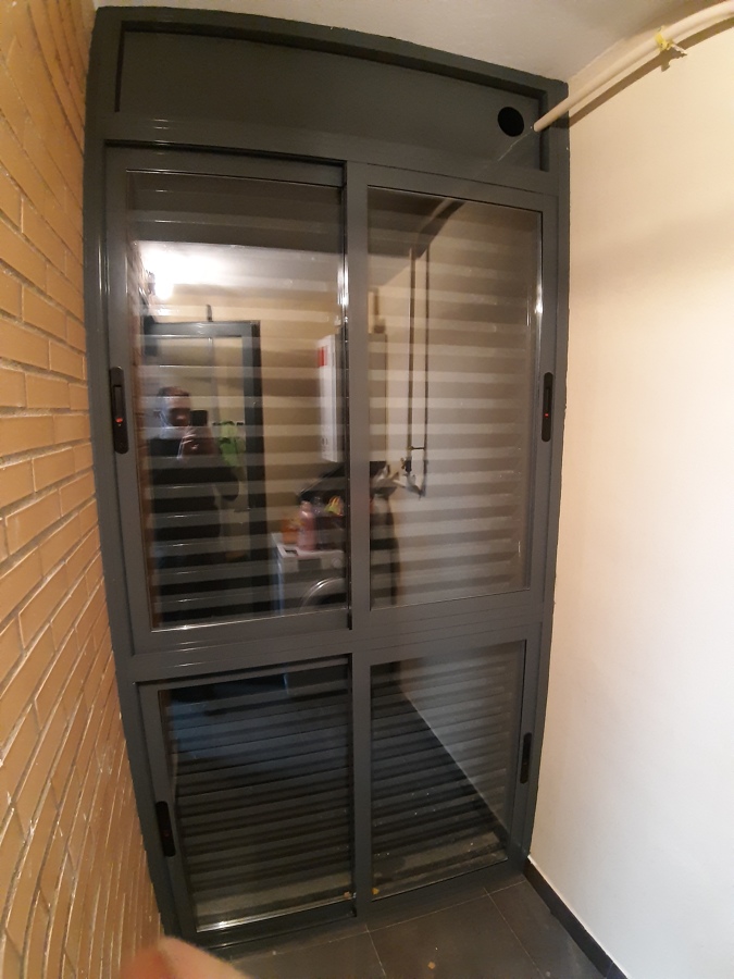 Cerramiento de tendedero