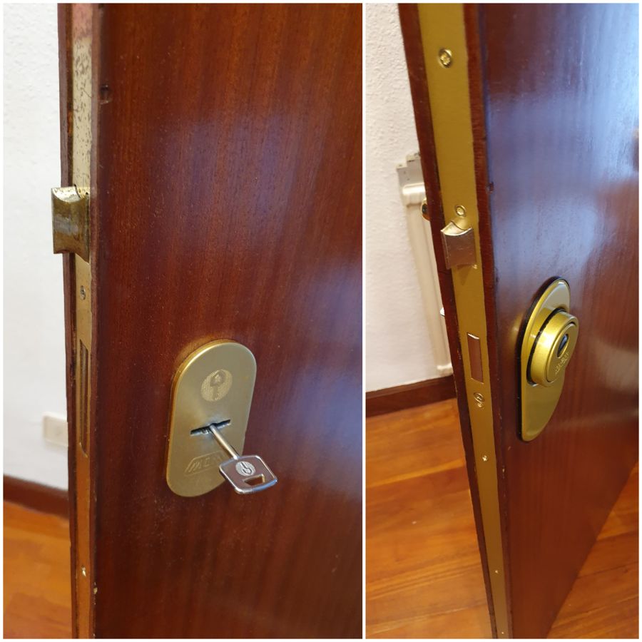 Cambio de gorjas a perfil europeo