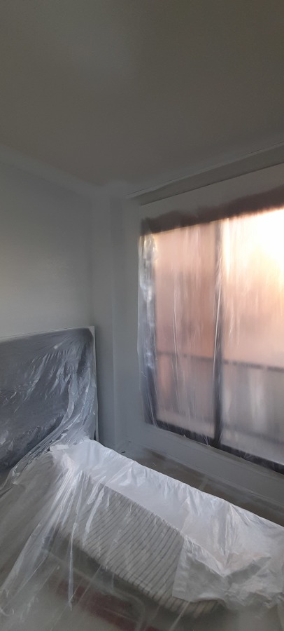 Protección de ventanas con plástico