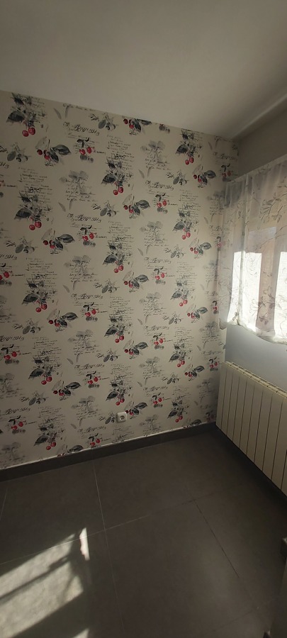 Papel pintado en cocina