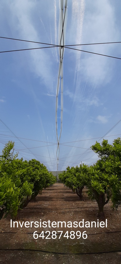 Construcción de invernadero umbraculo o casasombra