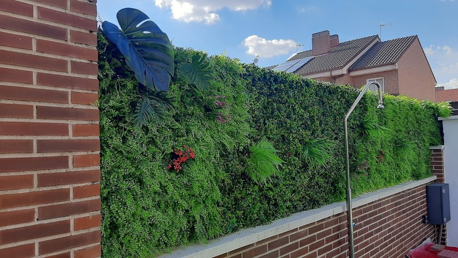 Jardín vertical artificial