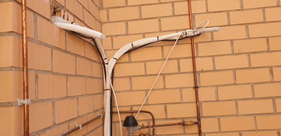 Instalación unidad exterior