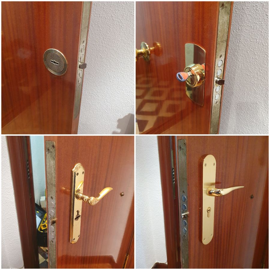 Cambio de gorjas a perfil europeo