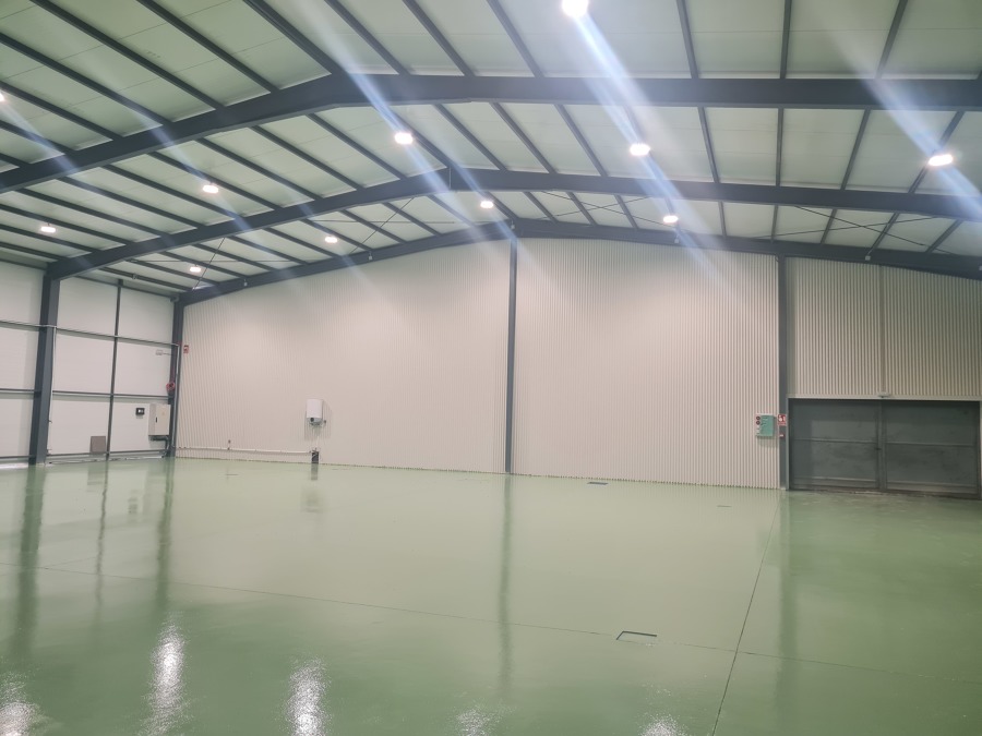 Estructura metálica interior