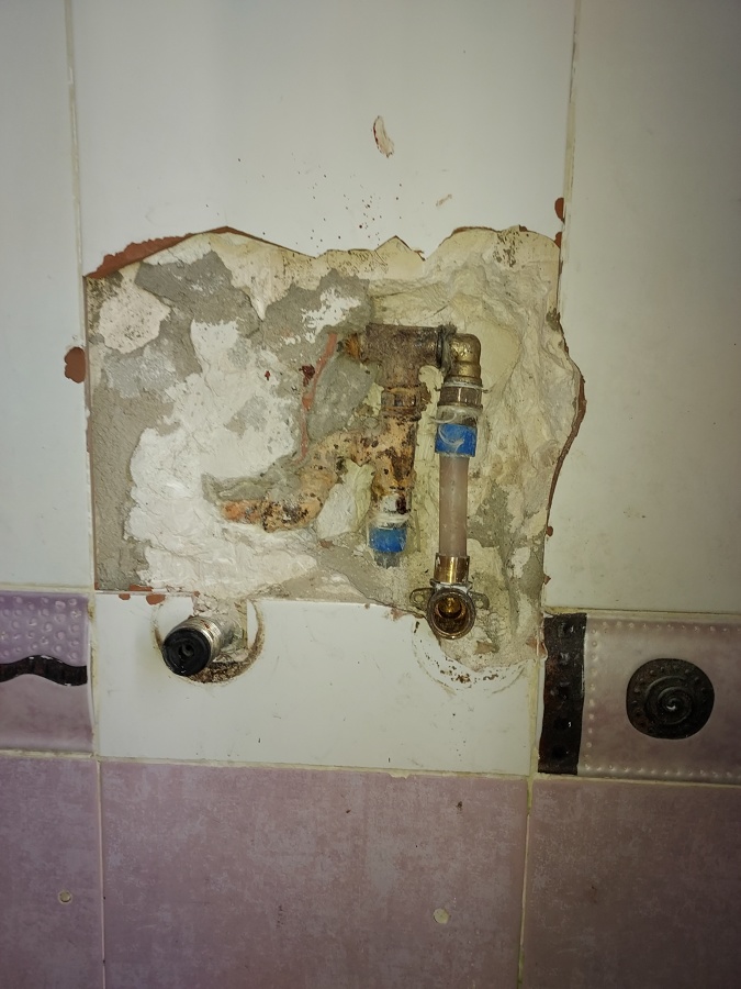 Reparación grifo ducha