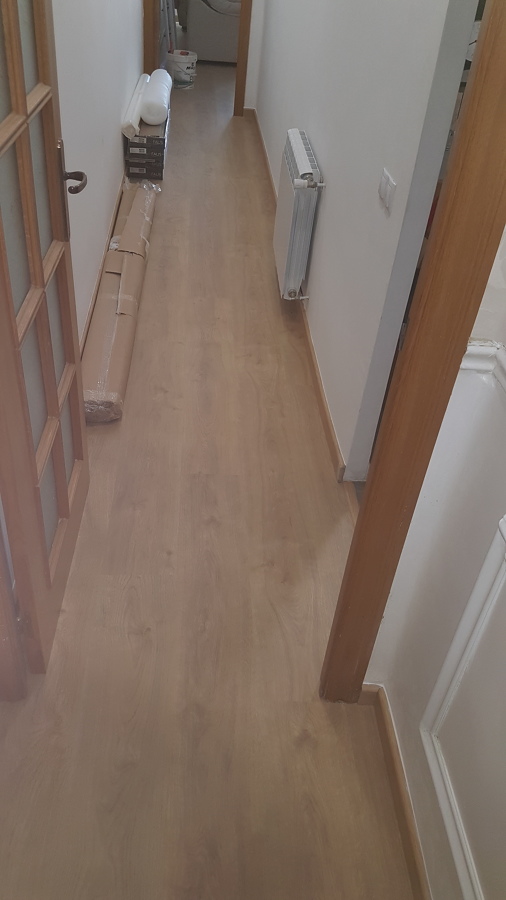 Colocación parquet laminado