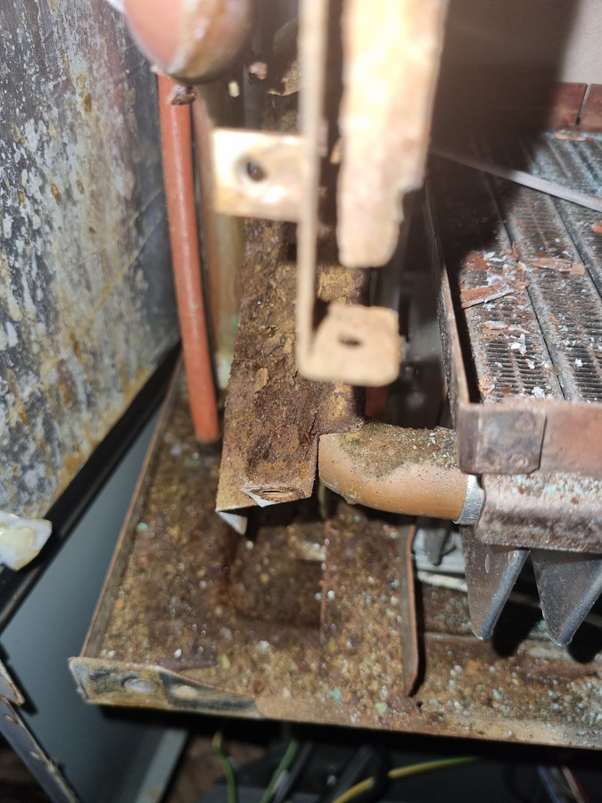 Deterioro por falta de mantenimiento