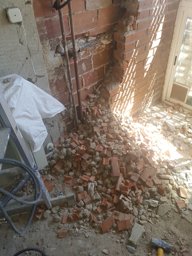 May. 22- Demoliciones cocina- tendedero