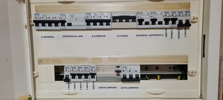 Rotulado de cuadro electrico