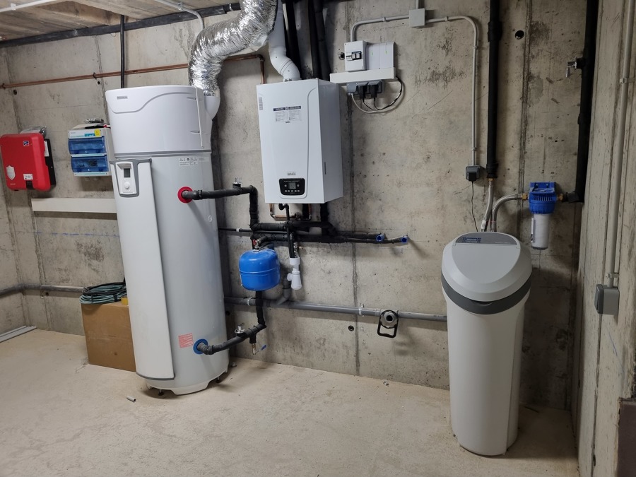 Instalacion de caldera + aerotermo