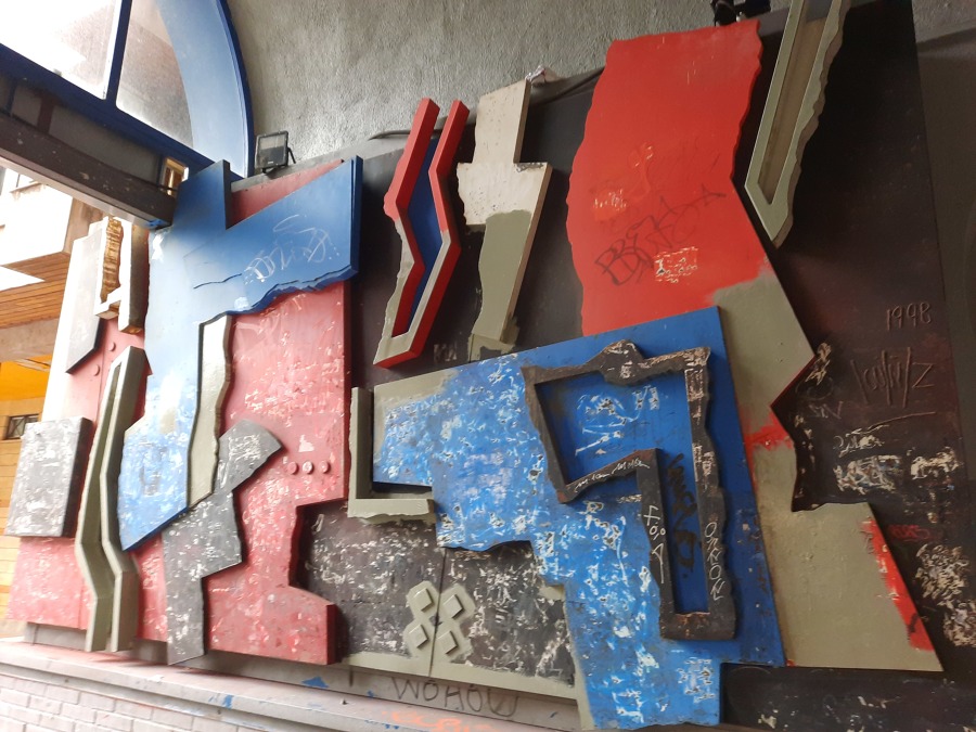 Cepillado de panel euskotren por oxido