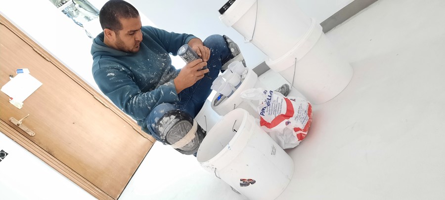 Preparación de pigmentos microcemento