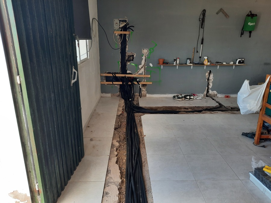 Ranurado para tubo corrugado