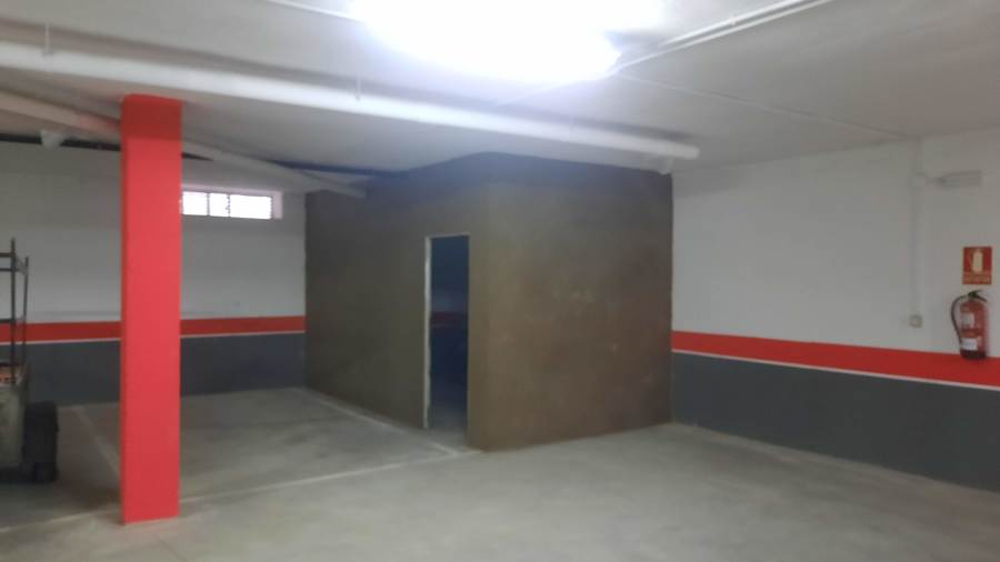 trastero en plaza de garaje